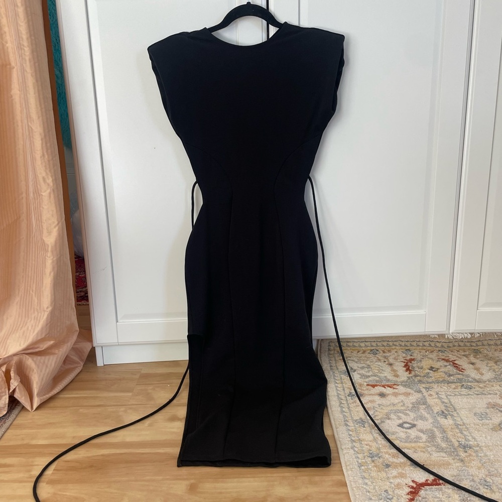 ASOS Elegant Black Sleeveless Dress